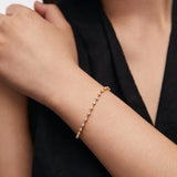 Pulseira Elysia Soirée Diamantes em Ouro Amarelo 18 Kt