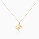 Colar MY Initial em ouro amarelo 18 K