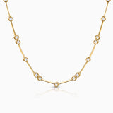 Gargantilha Origine Liée Diamond em ouro amarelo 18K