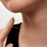 Hadar Wind Rose Necklace in 18k Rose Gold