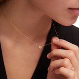 Gargantilha Ariadne Diamond em ouro amarelo 18K