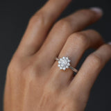 Anel de diamantes Irem de 0,68 Cts. em ouro branco 18 Kt