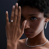 Anel de diamantes Irem de 0,68 Cts. em ouro branco 18 Kt
