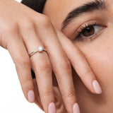 Always 0.40 ct Solitaire Diamond Ring in 18k White Gold