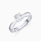 Always 1 ct Solitaire Diamond Ring in 18k White Gold