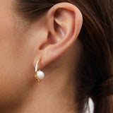 Pendientes Medio Aro Mabi Blet en Oro Amarillo de 18 Kt