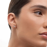 Brinco Piercing Isabelle Diamond em Ouro Branco 18K