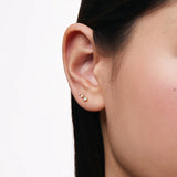 Brinco de piercing de diamante Origine em ouro amarelo 18K