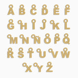 Charm Pingente letra S em ouro amarelo 18K