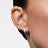 Pendientes Twin Diamonds en Oro Amarillo de 18 Kt