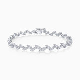 Willow Diamond Bracelet in 18k White Gold