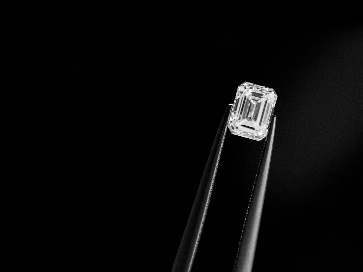 Exposición de un diamante de Mumit