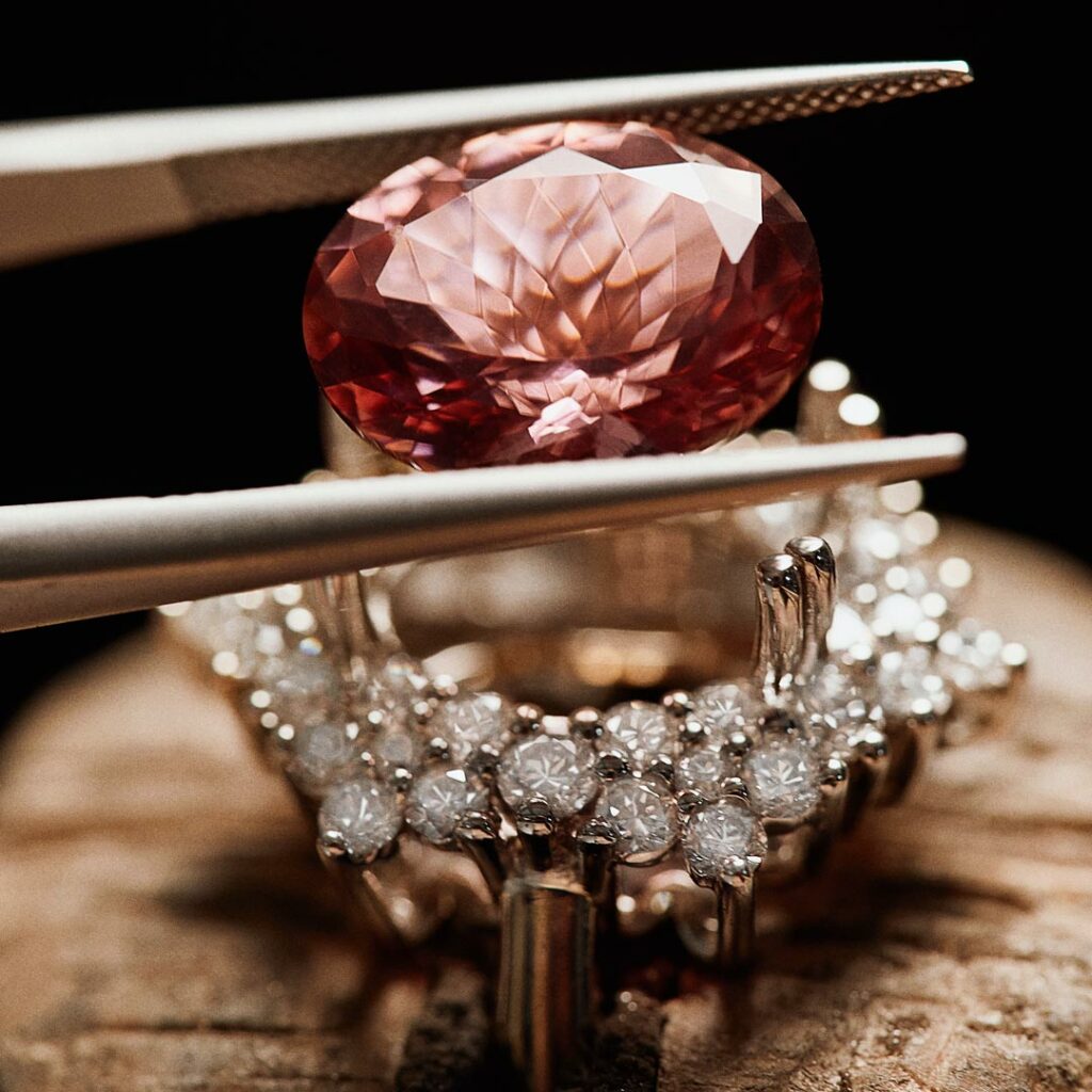 Savoir-faire tourmaline rose