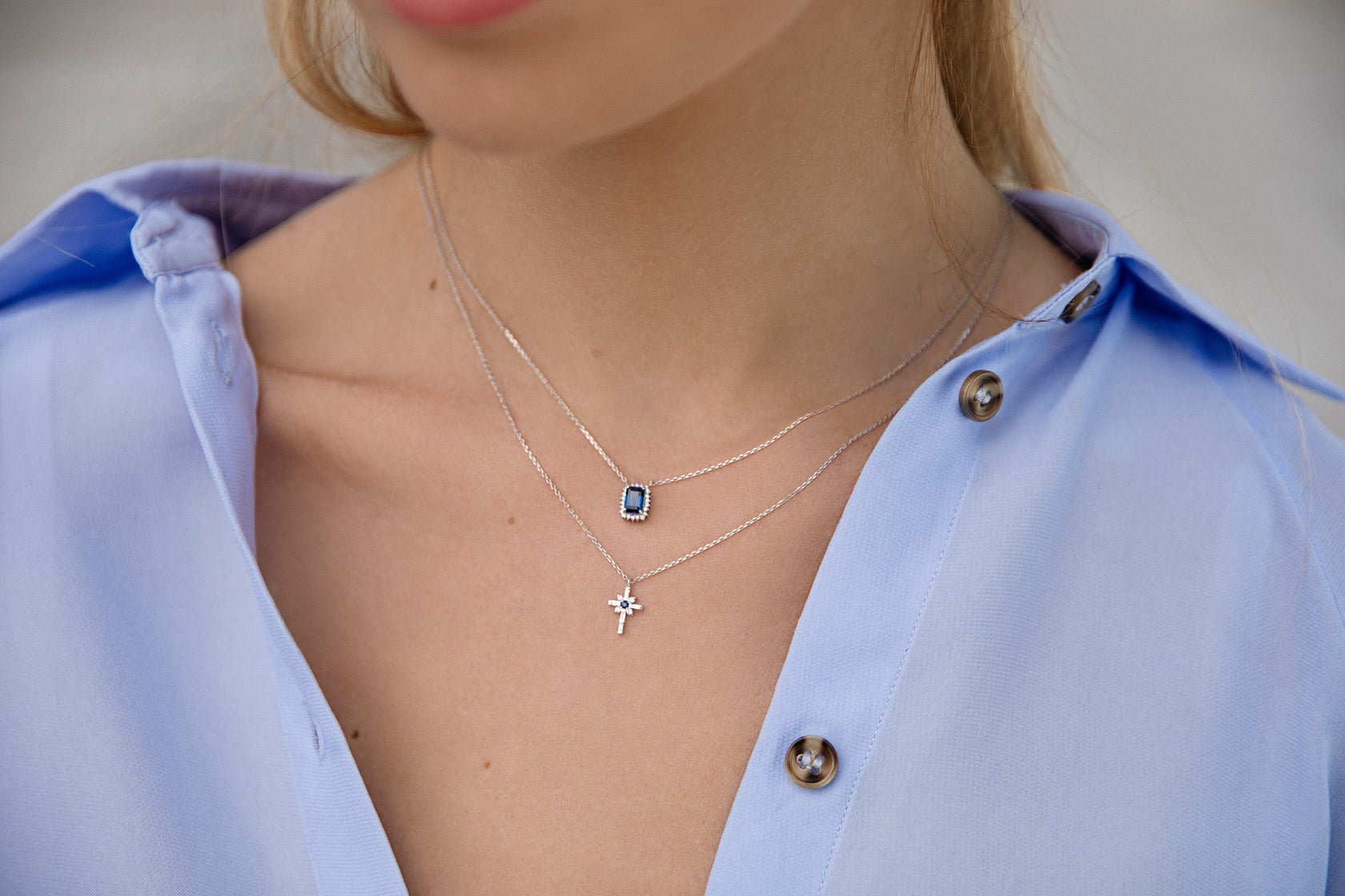 Combinar collares con ropa