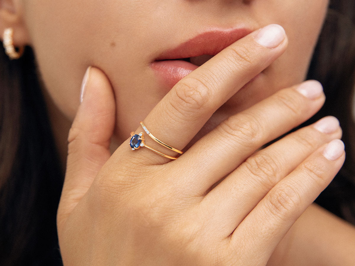 Joya de Oro de 18 Kt con marcas
