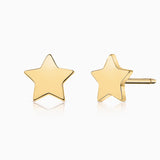 Joy Star Earrings in 18k Yellow Gold