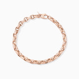Pulseira Rolo em ouro rosa 18 Kt