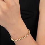 Rolo Bracelet in 18k Yellow Gold