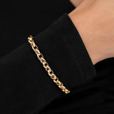 Rolo Bracelet in 18k Yellow Gold