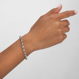 Pulseira Rolo em ouro branco 18 Kt