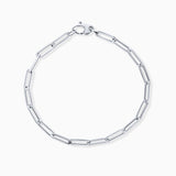 Pulsera Links en Oro Blanco de 18 Kt
