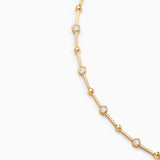Pulsera Origine Liée de Diamantes en Oro Amarillo de 18 Kt