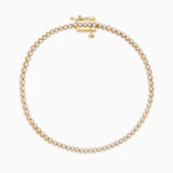 Pulsera Elysia de Diamantes en Oro Amarillo de 18 Kt
