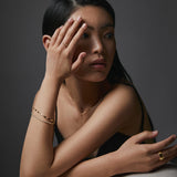 Elysia 2 Ct. Diamond Bracelet in 18 Kt Yellow Gold