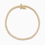 Elysia 2 Ct. Diamond Bracelet in 18 Kt Yellow Gold