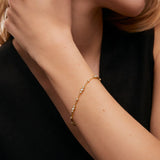 Pulsera Origine Liée de Diamantes 0,50 Cts. en Oro Amarillo de 18 Kt