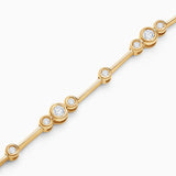 Pulsera Origine Liée de Diamantes 0,50 Cts. en Oro Amarillo de 18 Kt
