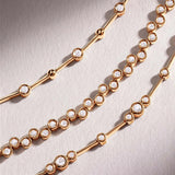 Pulsera Origine Liée de Diamantes 0,50 Cts. en Oro Amarillo de 18 Kt