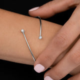 Ava Diamond Bracelet in 18k White Gold