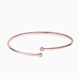 Ava Diamond Bracelet in 18k Rose Gold