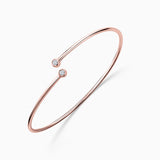 Ava Diamond Bracelet in 18k Rose Gold