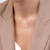 Message Necklace in 18k Yellow Gold