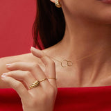 Gargantilla Unity en Oro Amarillo de 18 Kt