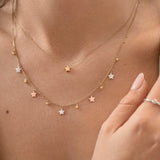 Gargantilla Joy Estrella en Oro Amarillo de 18 Kt