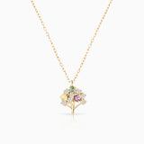 Minzi Tree of Life Choker em ouro amarelo 18K