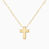 Gargantilla Joy Cruz en Oro Amarillo de 18 Kt