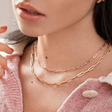 Links Necklace in 18k Rose Gold