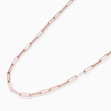 Links Necklace in 18k Rose Gold