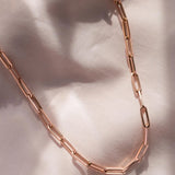 Links Necklace in 18k Rose Gold