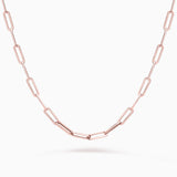 Links Necklace in 18k Rose Gold