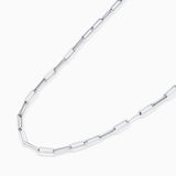Gargantilla Links en Oro Blanco de 18 Kt