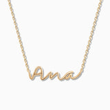 Gargantilla Signature en Oro Amarillo de 18 Kt