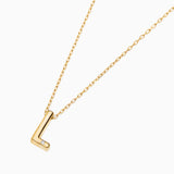 Gargantilla MY Initial Diamante en Oro Amarillo de 18 Kt