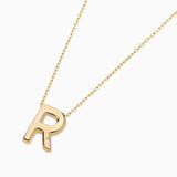 Gargantilla MY Initial Diamante en Oro Amarillo de 18 Kt