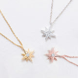 Gargantilha Rosa dos Ventos em Ouro Amarelo 18 Kt
