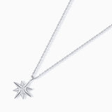 Gargantilha Wind Rose em ouro branco 18 Kt